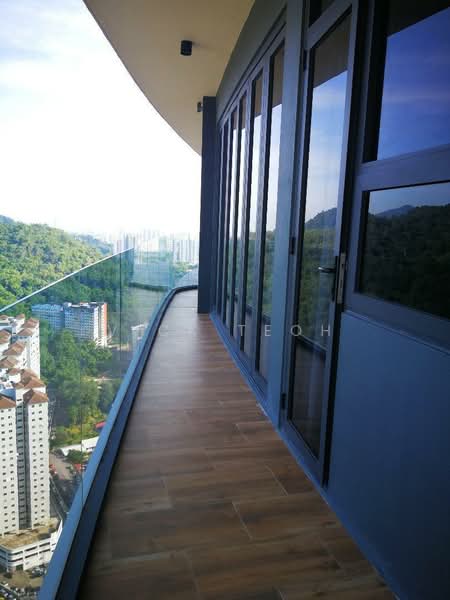 Servis Apartment untuk Disewa di Arte S - Vick Teoh - Balcony - PropertyGuru.com.my