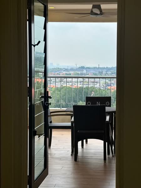 Servis Apartment untuk Dijual di Saujana Residency - Jaclyn Ong - Balcony - PropertyGuru.com.my