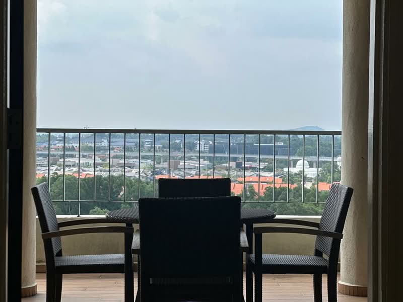 Servis Apartment untuk Dijual di Saujana Residency - Jaclyn Ong - Balcony - PropertyGuru.com.my