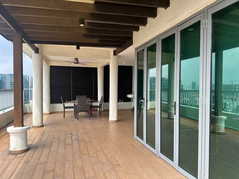 Servis Apartment untuk Dijual di Saujana Residency - Jaclyn Ong - Balcony - PropertyGuru.com.my