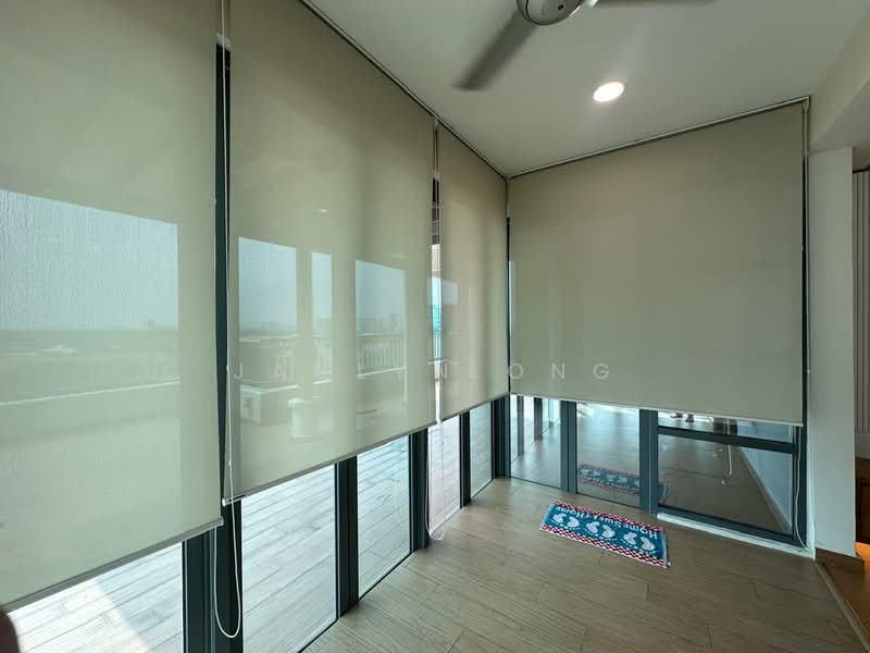 Servis Apartment untuk Dijual di Saujana Residency - Jaclyn Ong - Balcony - PropertyGuru.com.my