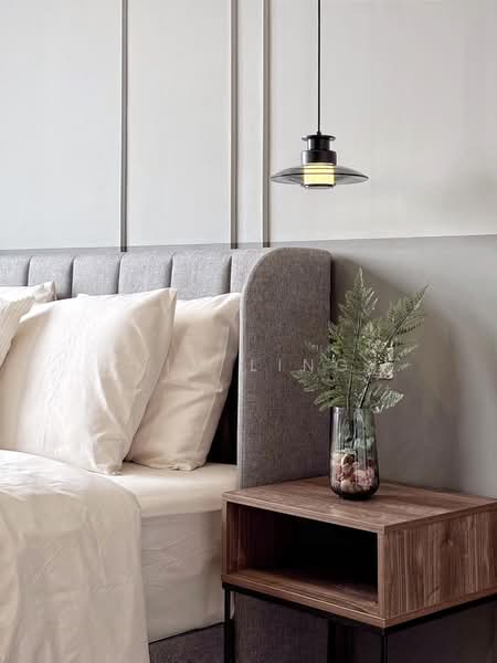 Service Residence for Rent at Sunway Belfield - Kim Ling - Master Bedroom - PropertyGuru.com.my
