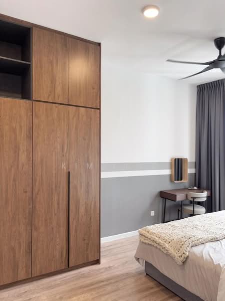 Service Residence for Rent at Sunway Belfield - Kim Ling - Master Bedroom - PropertyGuru.com.my
