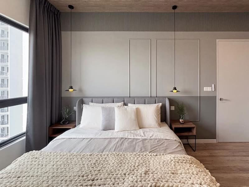 Service Residence for Rent at Sunway Belfield - Kim Ling - Master Bedroom - PropertyGuru.com.my