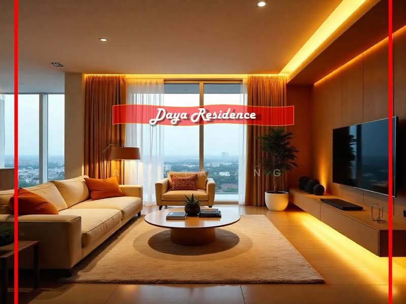 Condominium for Sale at Residensi Daya - Alicia Ang - Living Room - PropertyGuru.com.my