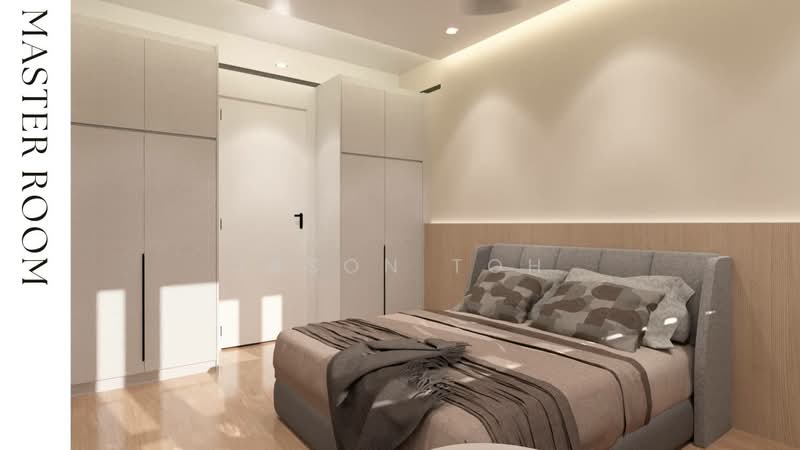 Servis Apartment untuk Disewa di Core Residence @ TRX - Jason Toh - Master Bedroom - PropertyGuru.com.my