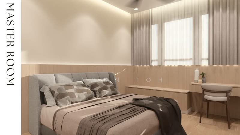 Servis Apartment untuk Disewa di Core Residence @ TRX - Jason Toh - Master Bedroom - PropertyGuru.com.my