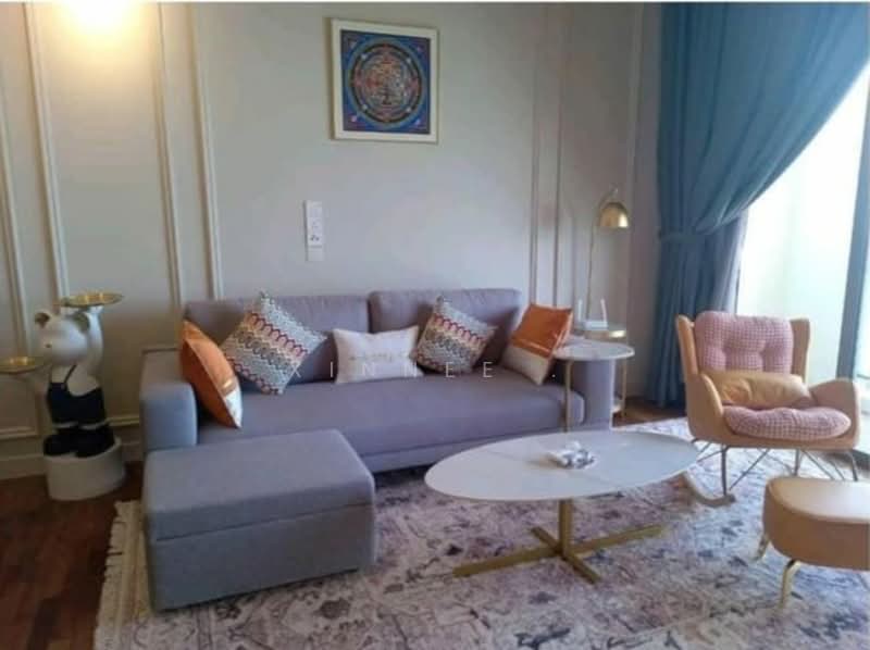 Servis Apartment untuk Disewa di Straits Residences - Xinnee . - Living Room - PropertyGuru.com.my