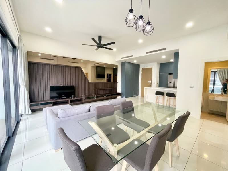 Servis Apartment untuk Disewa di M City - Penny Yong - Living Room - PropertyGuru.com.my