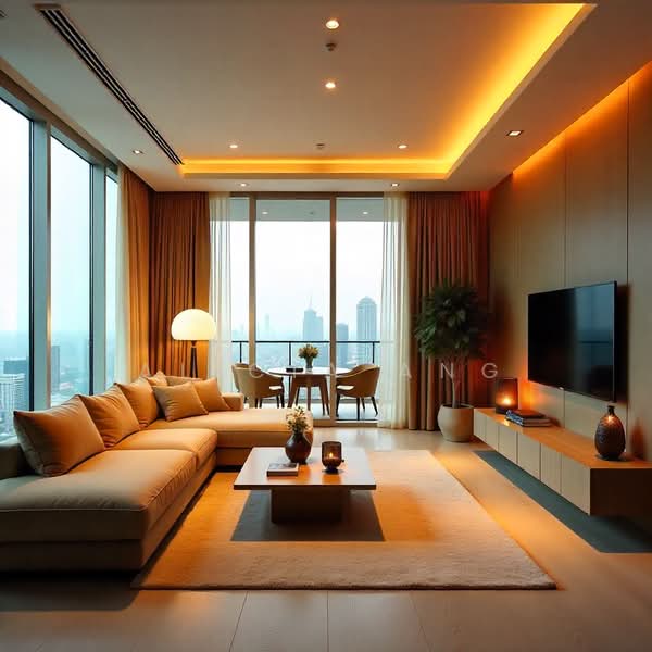 Service Residence for Sale at The Vividz - Alicia Ang - Living Room - PropertyGuru.com.my