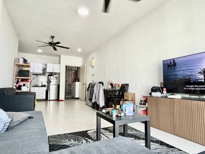 Apartment for Sale at D' Larkin Residence - Dylan Tan - Living Room - PropertyGuru.com.my