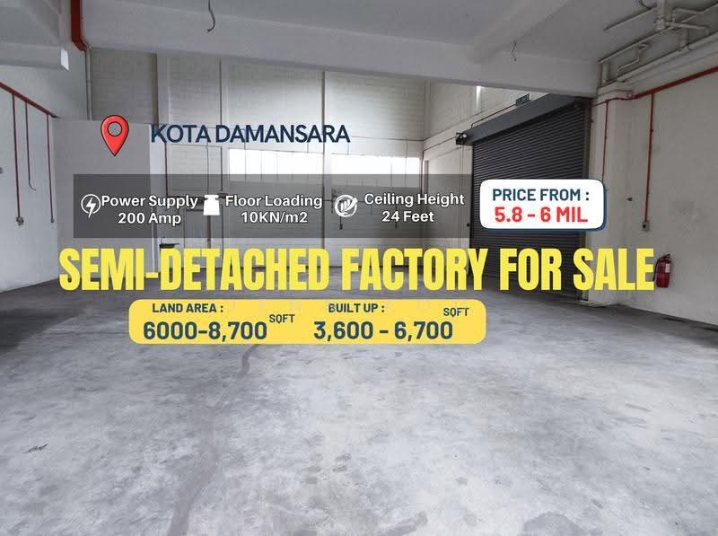 Kilang Berkembar untuk Dijual di Kota Damansara (Selangor) - JENN KOO - PropertyGuru.com.my