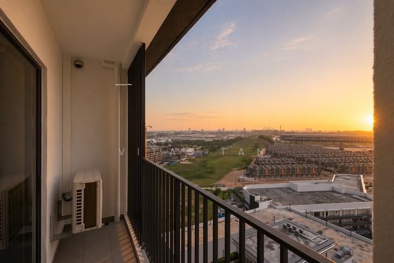 Service Residence for Rent at Hana @ Eco Ardence - Vitas Tan - Balcony - PropertyGuru.com.my