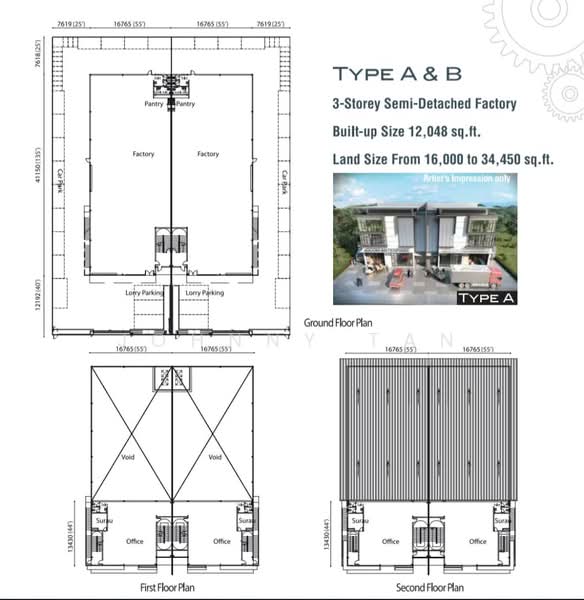 Untuk Disewa Nouvelle industrial park Kota puteri
