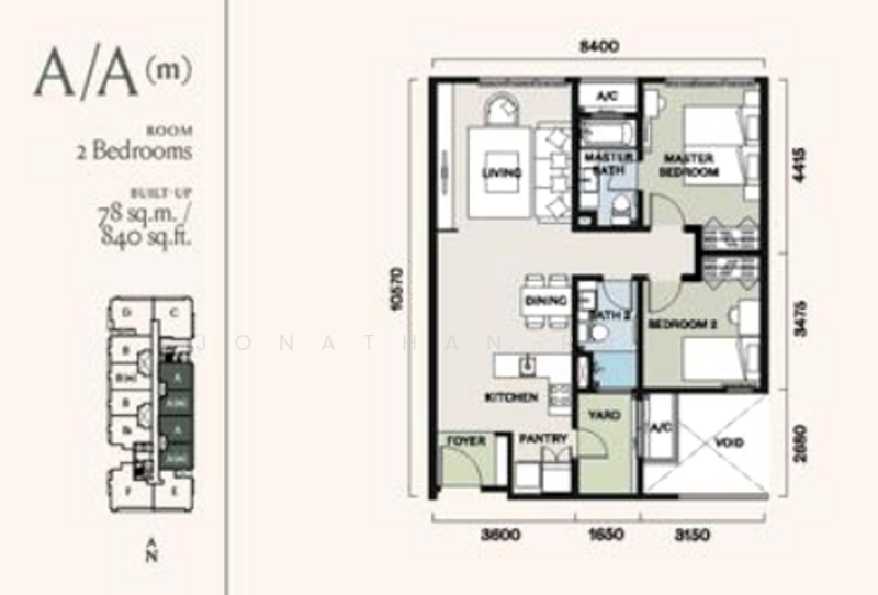 Servis Apartment untuk Disewa di Kami - Jonathan Raj - PropertyGuru.com.my