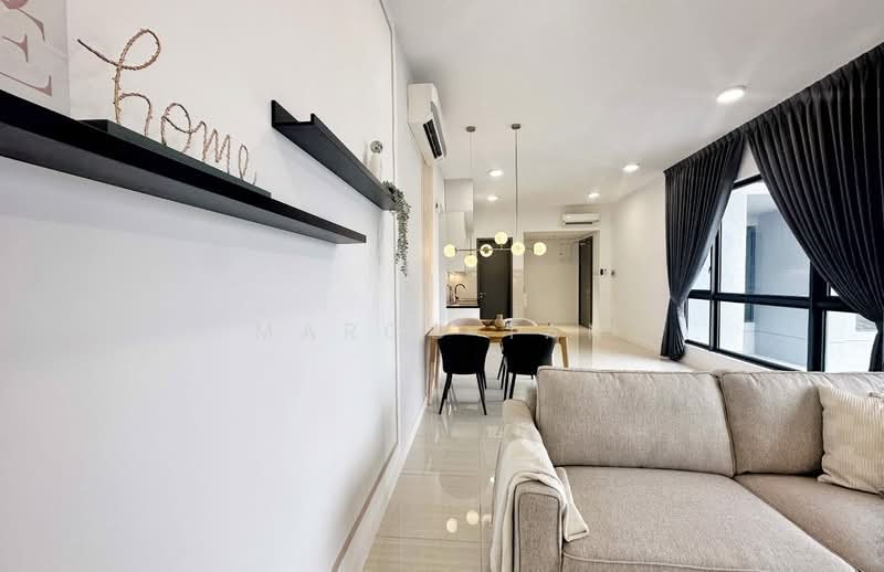Condominium for Rent at One Cochrane Residence - Marco Tan - Living Room - PropertyGuru.com.my