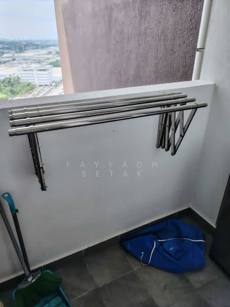Servis Apartment untuk Disewa di Residensi Ostia - Fayyadh Setak - Balcony - PropertyGuru.com.my