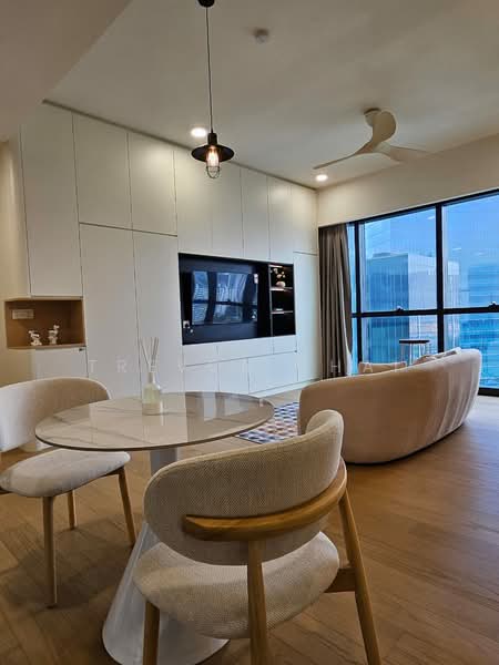 Kondominium untuk Disewa di TRX Residences - Trevor Chai - Living Room - PropertyGuru.com.my