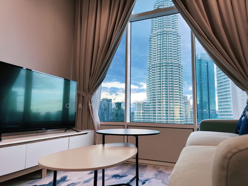 Service Residence for Sale at Sky Suites @ KLCC - Candy Soon - Living Room - PropertyGuru.com.my