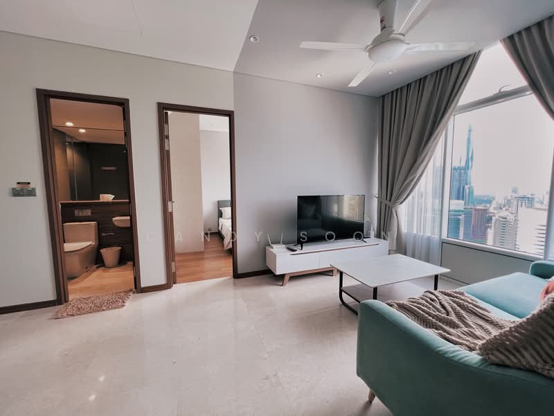 Service Residence for Sale at Sky Suites @ KLCC - Candy Soon - Living Room - PropertyGuru.com.my