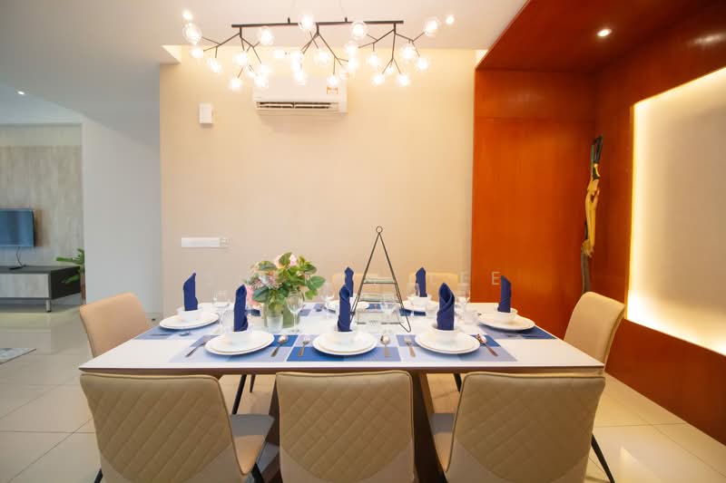 Service Residence for Rent at Tropical Villa - Sherry Lee - Dining Room - PropertyGuru.com.my