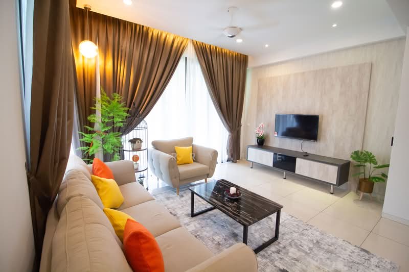 Service Residence for Rent at Tropical Villa - Sherry Lee - Living Room - PropertyGuru.com.my