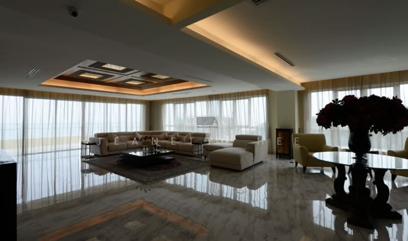 Condominium for Sale at The Cove Condominium - Jeanette Hee - Living Room - PropertyGuru.com.my