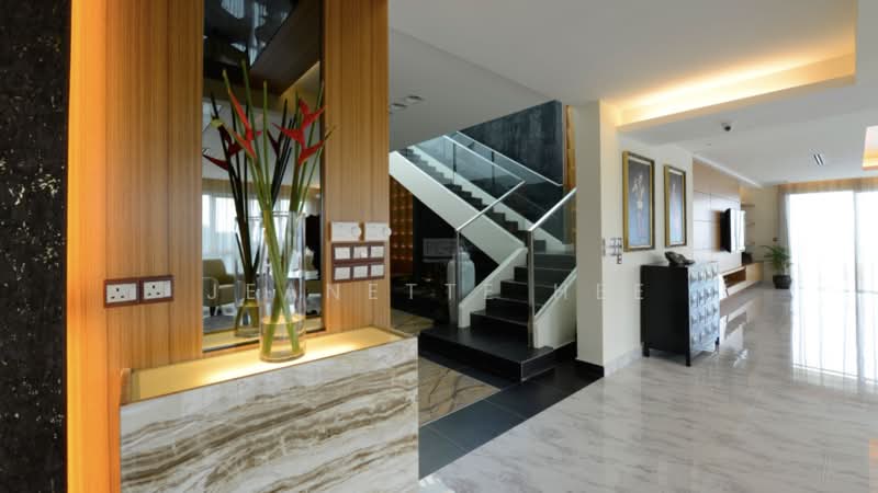 Condominium for Sale at The Cove Condominium - Jeanette Hee - Living Room - PropertyGuru.com.my