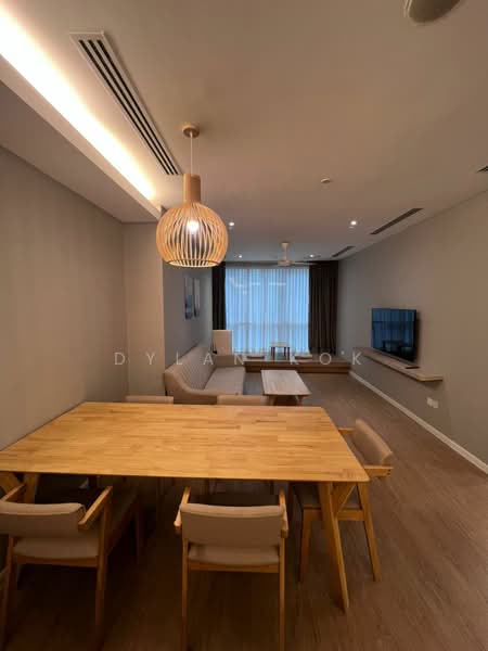 Service Residence for Rent at Serviced Residence @ Binjai 8 - Dylan Kok - Living Room - PropertyGuru.com.my