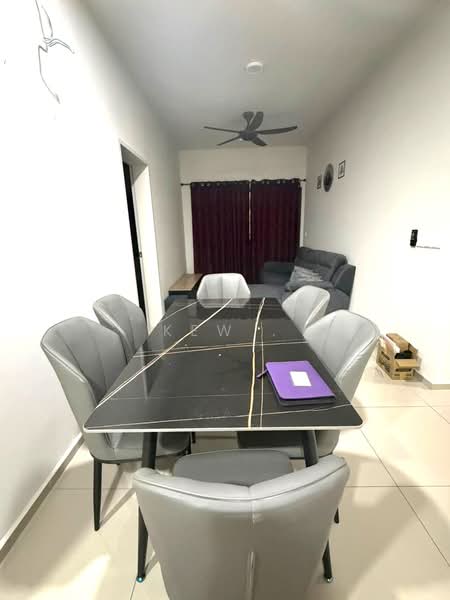 Kondominium untuk Disewa di Sky Awani Residensi 4 - Kew . - Dining Room - PropertyGuru.com.my