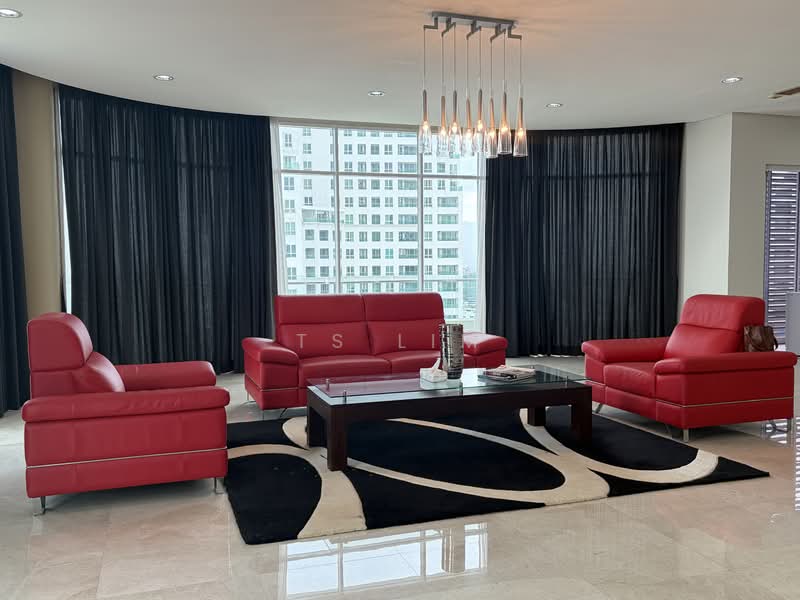 Condominium for Sale at 8 Gurney (The Shore Condominium) - TS Lim - Living Room - PropertyGuru.com.my
