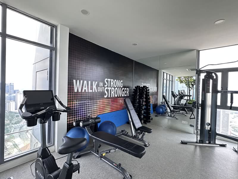 Service Residence for Sale at Royce Residence - Lincoln Thye - Gym Room - PropertyGuru.com.my