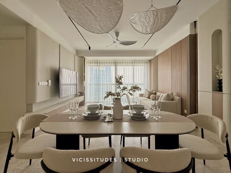 Service Residence for Sale at TRX Residences - Kevin Koh - Living Room - PropertyGuru.com.my