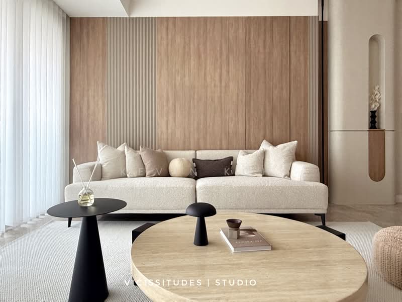 Service Residence for Sale at TRX Residences - Kevin Koh - Living Room - PropertyGuru.com.my