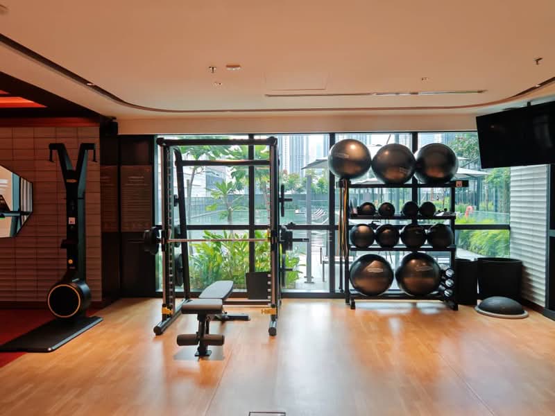Service Residence for Rent at TRX Residences - JC Lee - Gym - PropertyGuru.com.my