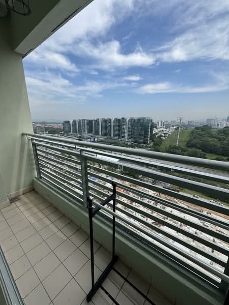 Service Residence for Rent at Serviced Residence @ Casa Tiara - Adelyn Lee - Balcony - PropertyGuru.com.my