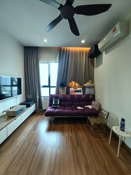 Condominium for Sale at KM1 West - Mak Oliver - Living Room - PropertyGuru.com.my