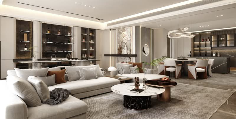 Service Residence for Sale at The Tropika - ANS TOH - Living Room - PropertyGuru.com.my