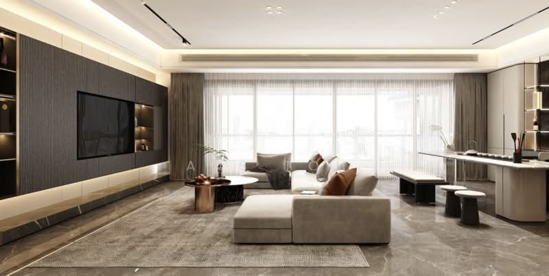 Service Residence for Sale at The Tropika - ANS TOH - Living Room - PropertyGuru.com.my