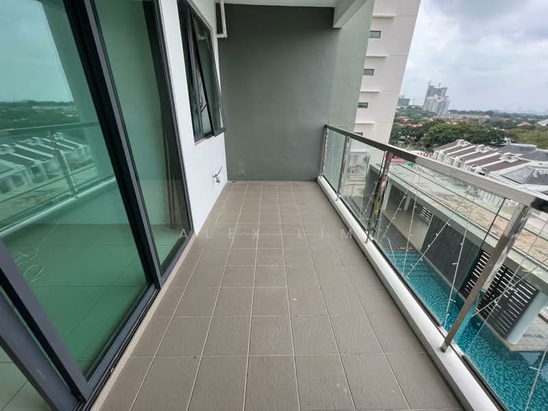 Condominium for Rent at 98 Nibong Residence - Alex Lim - Balcony - PropertyGuru.com.my