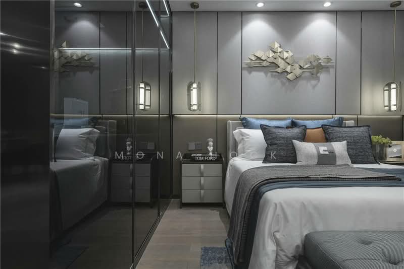 Servis Apartment untuk Dijual di Aster Hill - Mona Hock - Master Bedroom - PropertyGuru.com.my