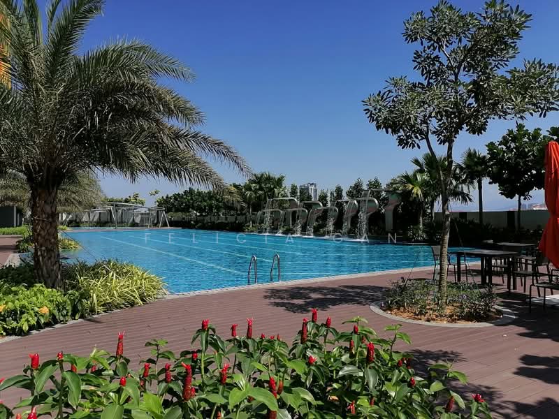 Kondominium untuk Disewa di Aster Residence - Felicia Gan - Pool - PropertyGuru.com.my