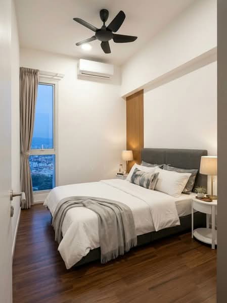 Service Residence for Sale at UNA Serviced Apartment - Sylvia Lee - Bedroom - PropertyGuru.com.my