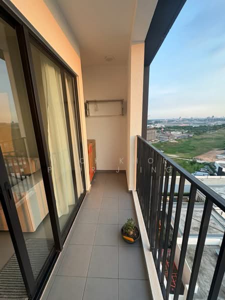 Service Residence for Rent at Hana @ Eco Ardence - Jack Khor Phor Jiing - Balcony - PropertyGuru.com.my