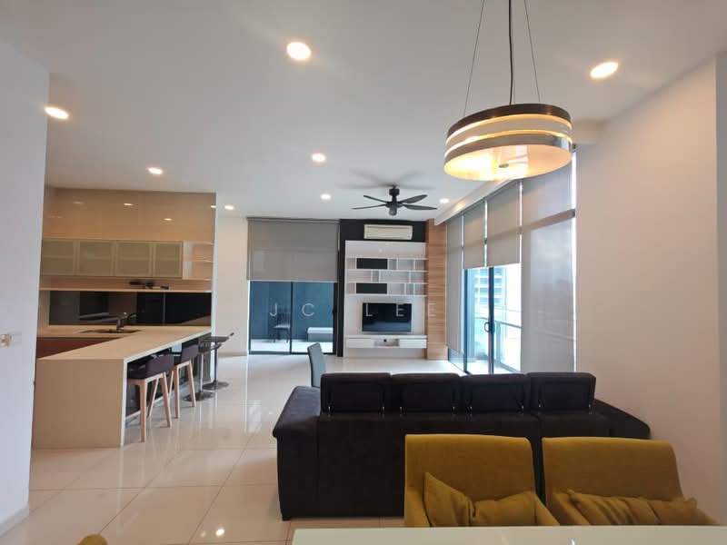 Kondominium untuk Dijual di Mirage Residence - JC Lee - Living Room - PropertyGuru.com.my