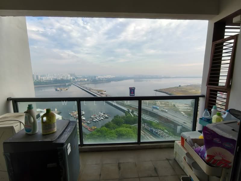 Servis Apartment untuk Dijual di R&F Princess Cove Phase 1 - William Tay - Balcony - PropertyGuru.com.my