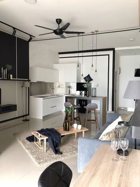 Servis Apartment untuk Dijual di Twin Galaxy (Dwi Galaksi) - IAN ANG - Living Room - PropertyGuru.com.my
