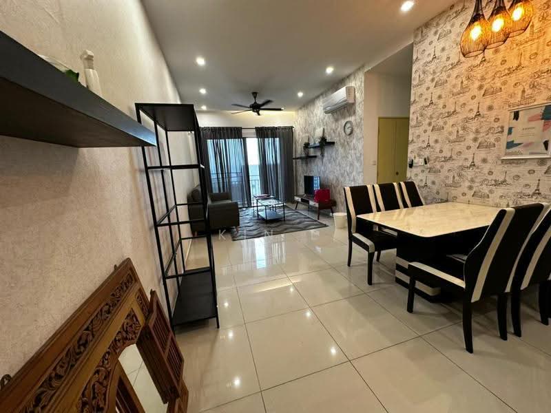Condominium for Rent at The Hamilton - Kin L - Living Room - PropertyGuru.com.my