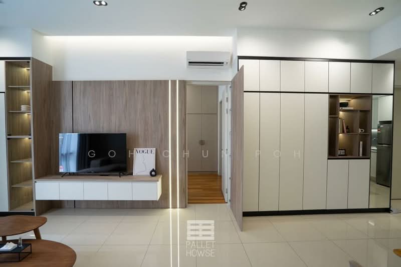 Service Residence for Rent at The Park 2 - Goh Chun Poh - Living Room - PropertyGuru.com.my