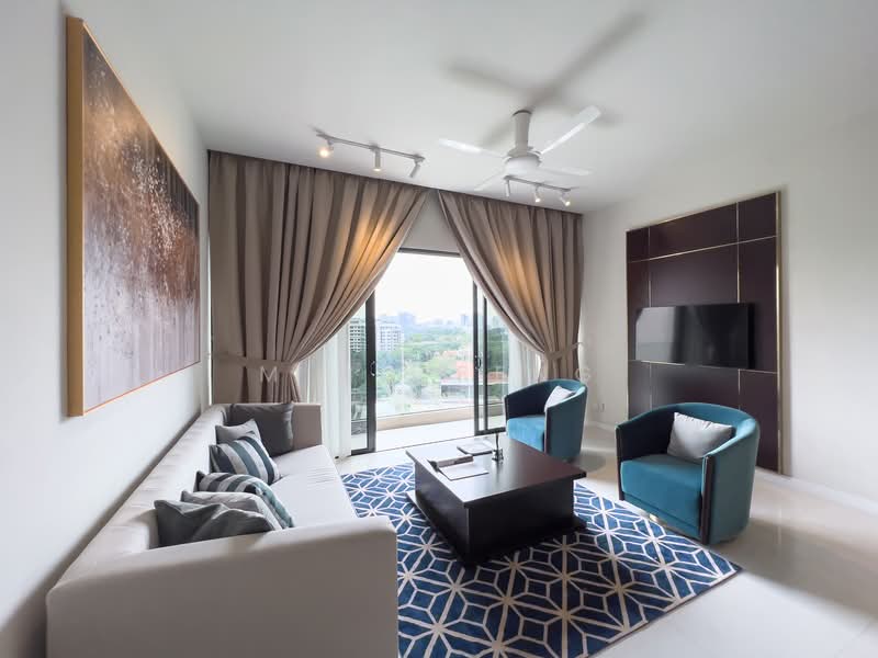 Service Residence for Rent at Oxford Residences @ Pavilion Embassy - Ming Feng - Living Room - PropertyGuru.com.my